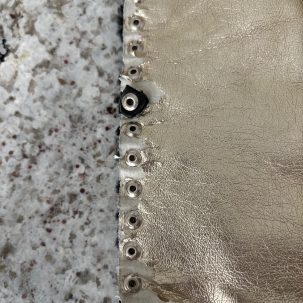 La Canadienne BLACK SHEARLING handbag - Picture 3 of 7